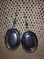 Pendientes color plata