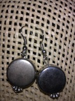Pendientes color plata