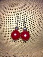 Pendientes rojos 